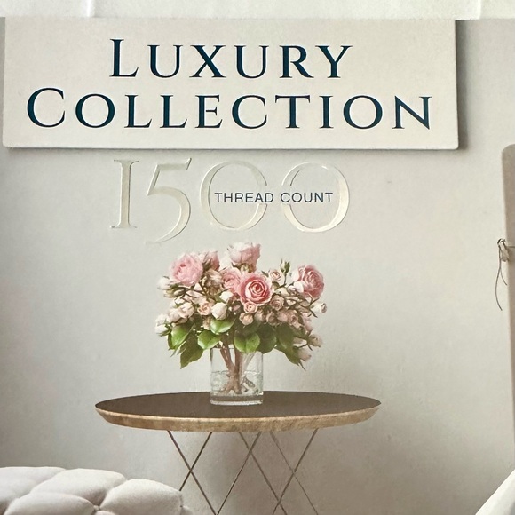 NWT - LUXURY COLLECTION QUEEN SHEET SET - Picture 4 of 7